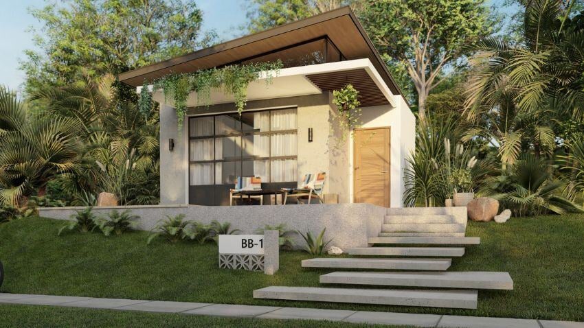 Veritas Village combines off-grid living with modern amenities, offering financial freedom, reduced expenses, and an off-grid luxury lifestyle in Panama's natural beauty